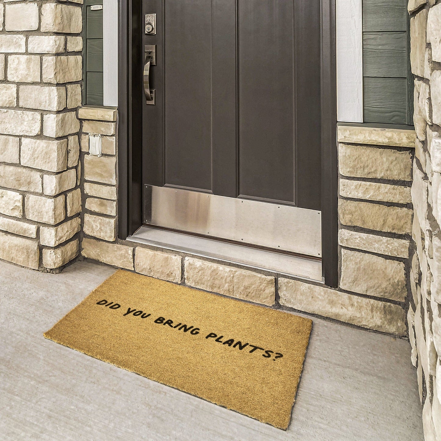 Grow Happy Gifts  Did You Bring Plants Doormat