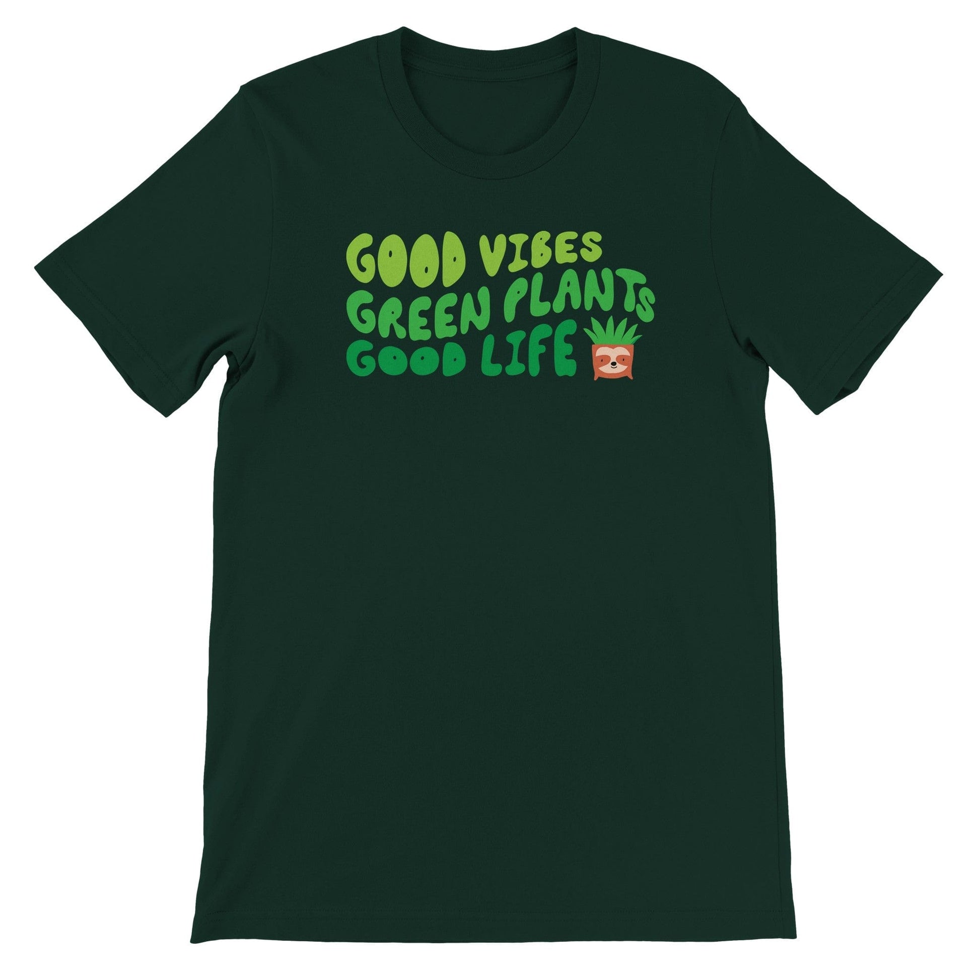 Grow Happy Gifts  Good Vibes 2 T-shirt Forest / S