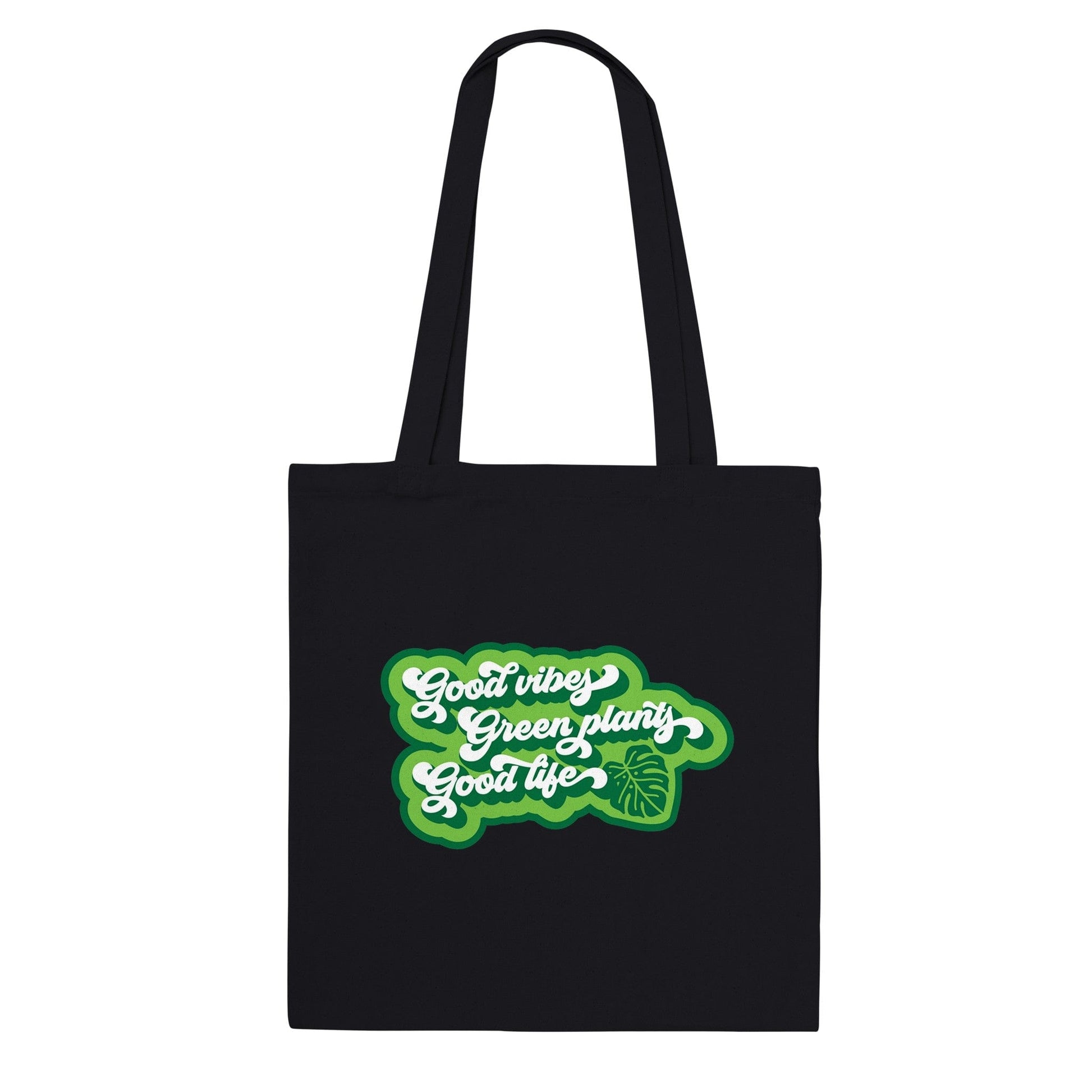 Grow Happy Gifts  Good Vibes Tote Bag Black