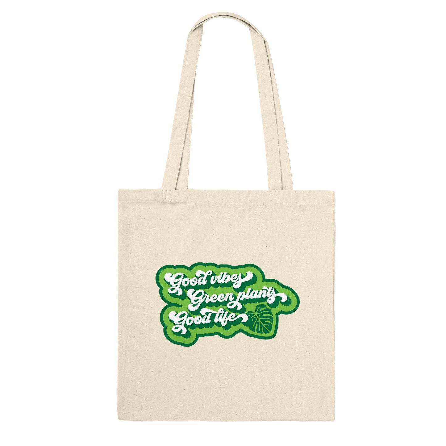 Grow Happy Gifts  Good Vibes Tote Bag Natural