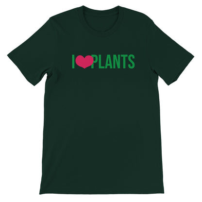 Grow Happy Gifts  I Heart Plants T-shirt Forest / S