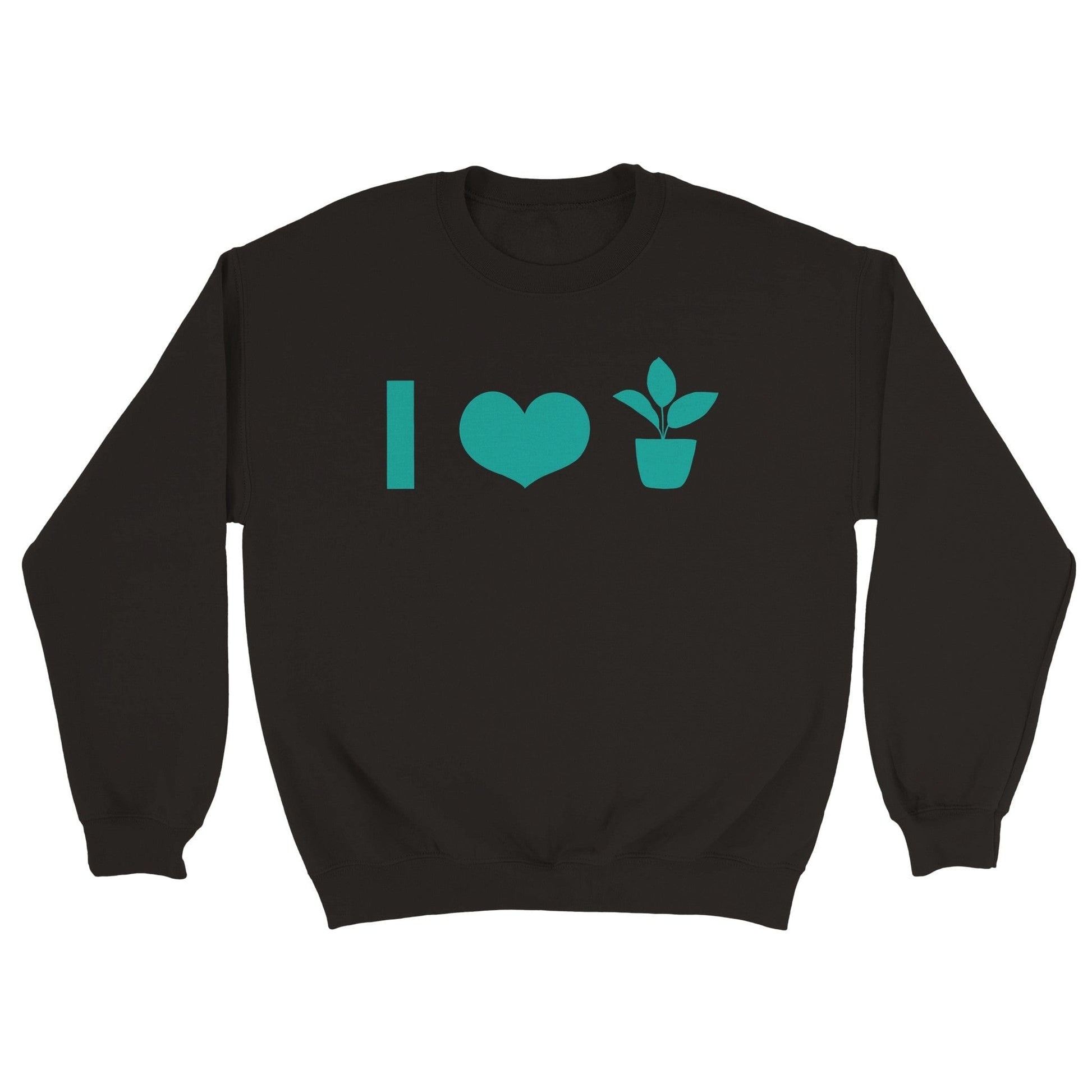 Grow Happy Gifts  Icons Crewneck Sweatshirt Black / S