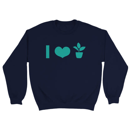 Grow Happy Gifts  Icons Crewneck Sweatshirt Navy / S