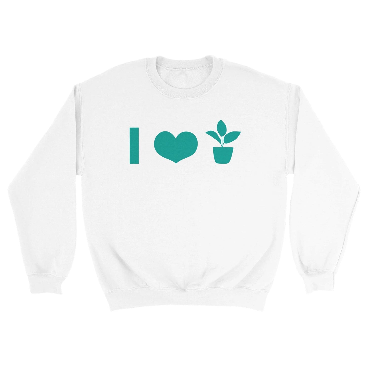 Grow Happy Gifts  Icons Crewneck Sweatshirt White / S