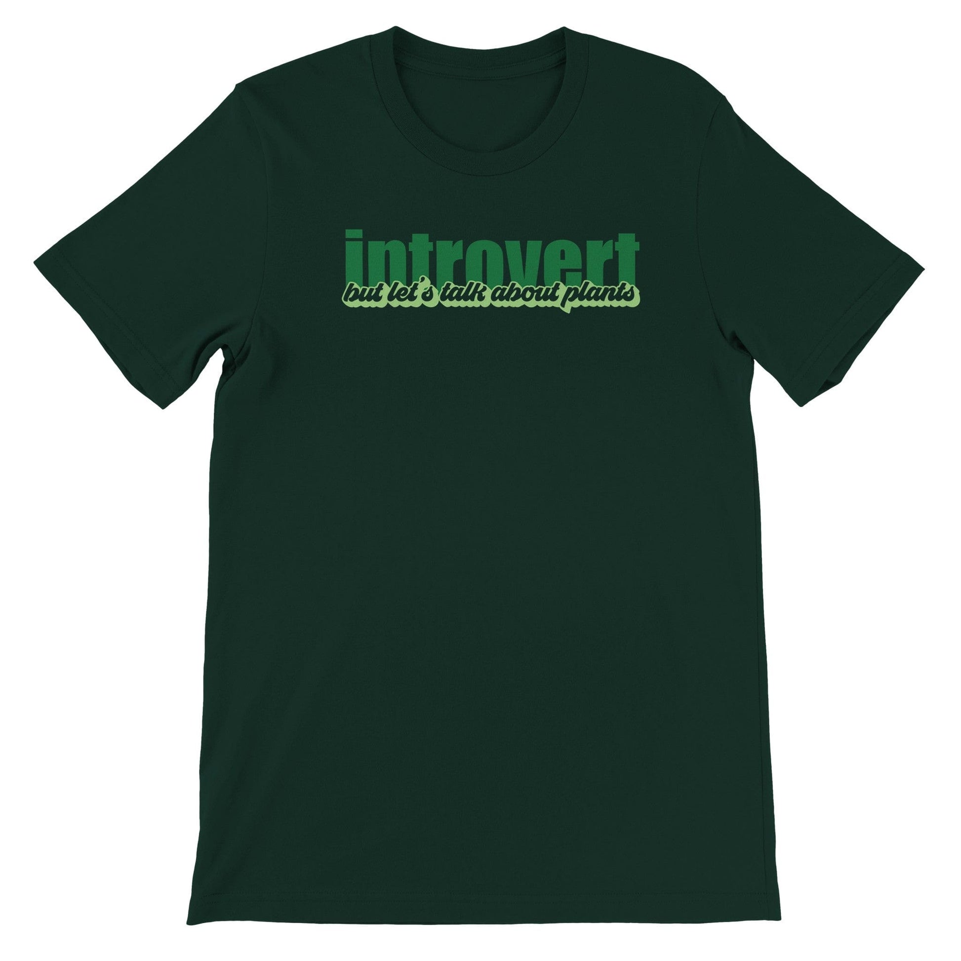 Grow Happy Gifts  Introvert T-shirt Forest / S