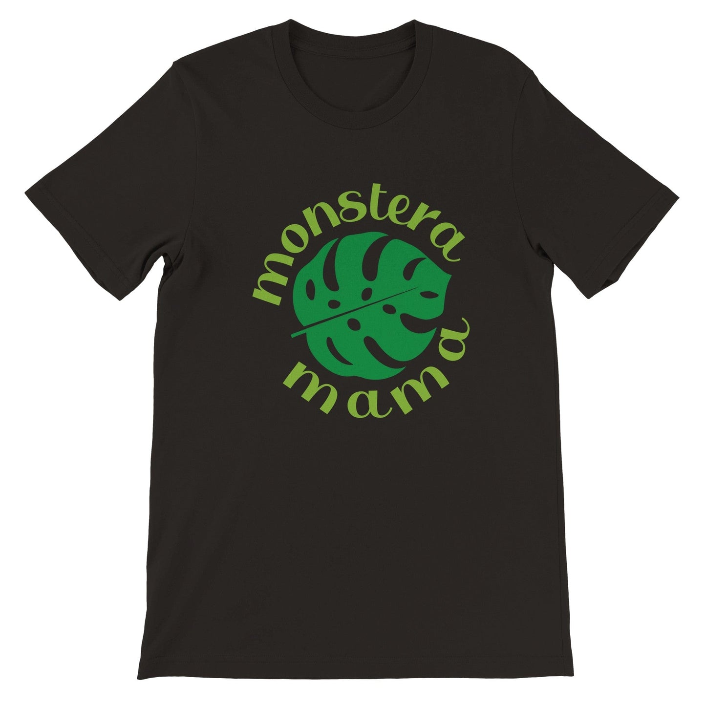 Grow Happy Gifts  Monstera Mama T-shirt Black / S