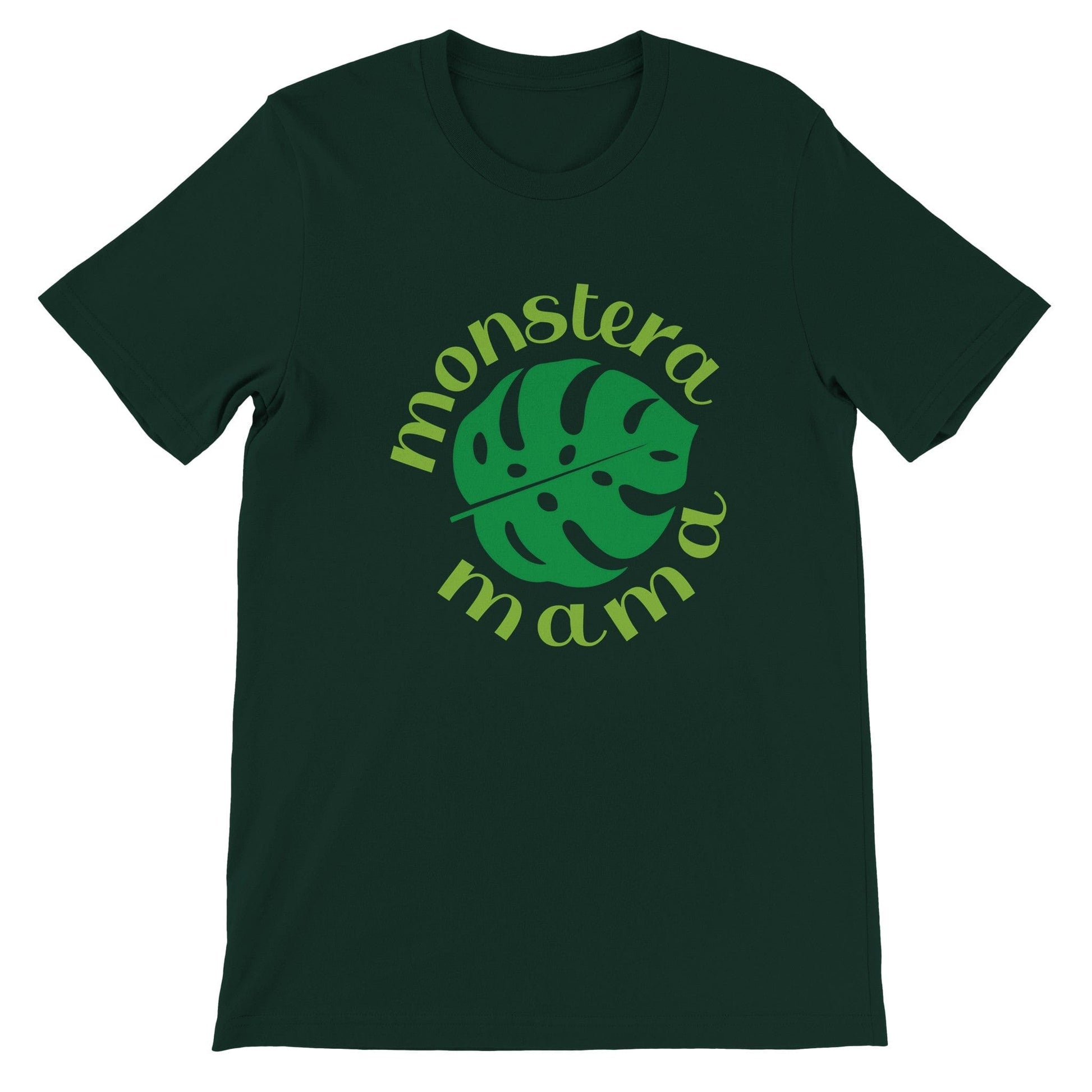 Grow Happy Gifts  Monstera Mama T-shirt Forest / S