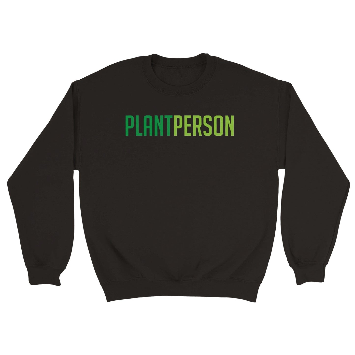 Grow Happy Gifts  Plant Person Crewneck Sweatshirt Black / S