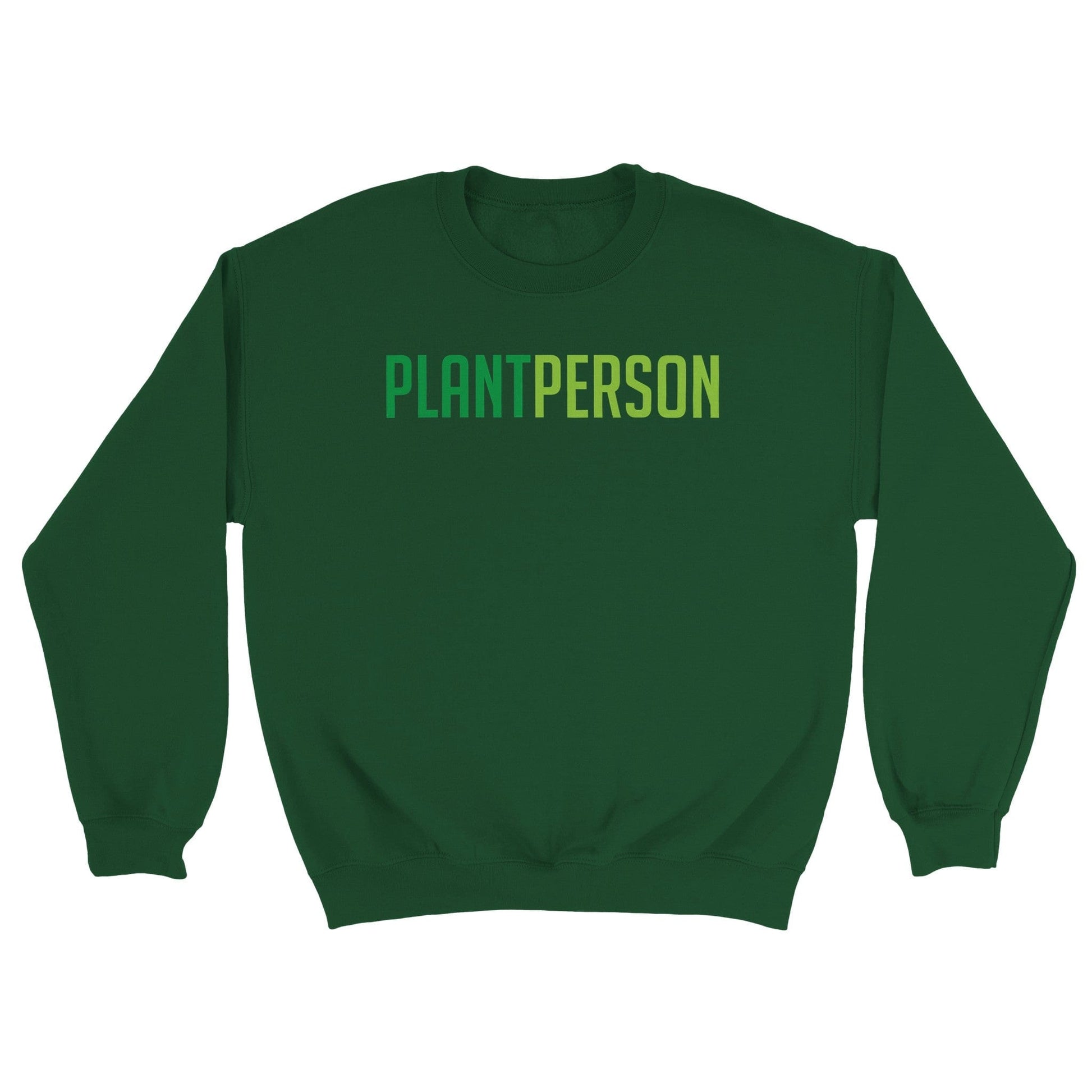Grow Happy Gifts  Plant Person Crewneck Sweatshirt Forest Green / S