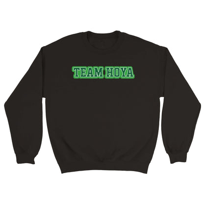 Grow Happy Gifts  Team Hoya Crewneck Sweatshirt Black / S